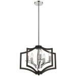 CH087/5 BLACK/CHROME