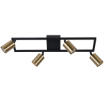 S414/4 SATIN BRASS